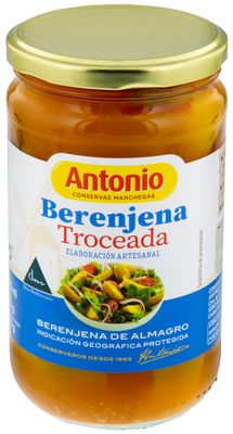 Berenjena troceada de Almagro I.G.P. ANTONIO 550 g.