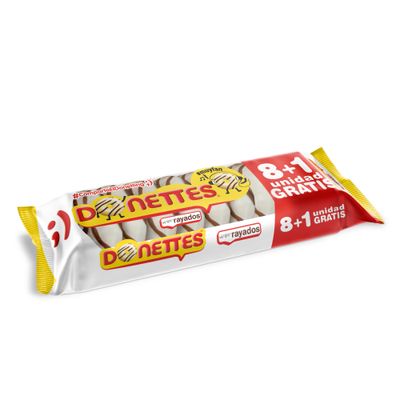 Donettes rayados BIMBO 8+1 ud. gratis