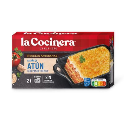 Lasaña de atún LA COCINERA 500 g.