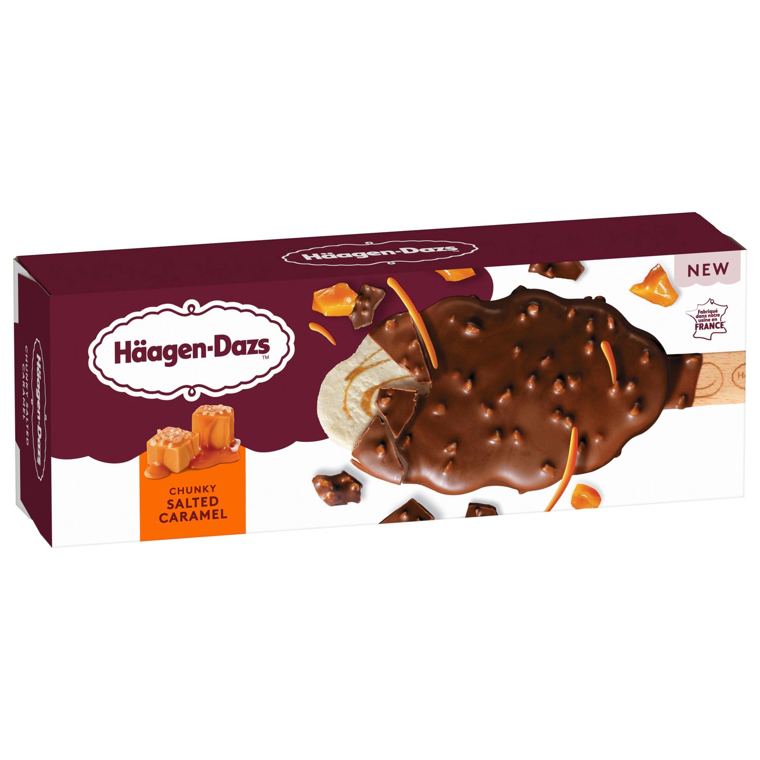 Helado caramelo salado HÄAGEN-DAZS 80 ml.