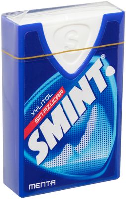 Caramelos de menta sin azúcar SMINT 8 g.