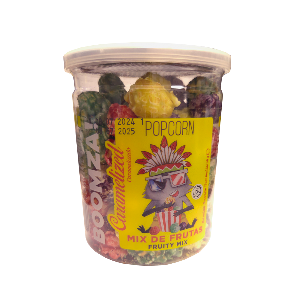 Palomitas caramelizadas mix de frutas BOOMZA 90 g.