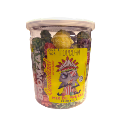 Palomitas caramelizadas mix de frutas BOOMZA 90 g.