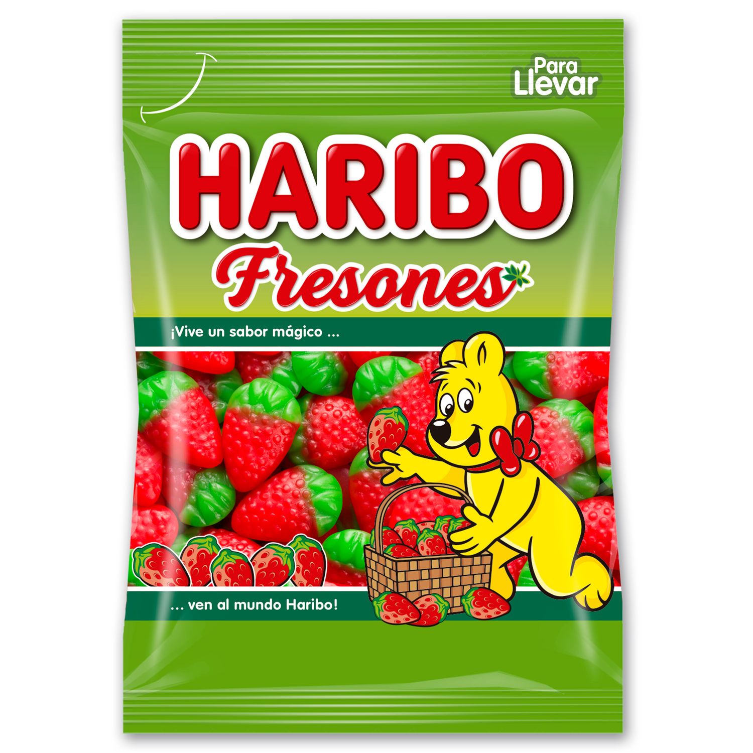 Gominolas fresones HARIBO 100 g.