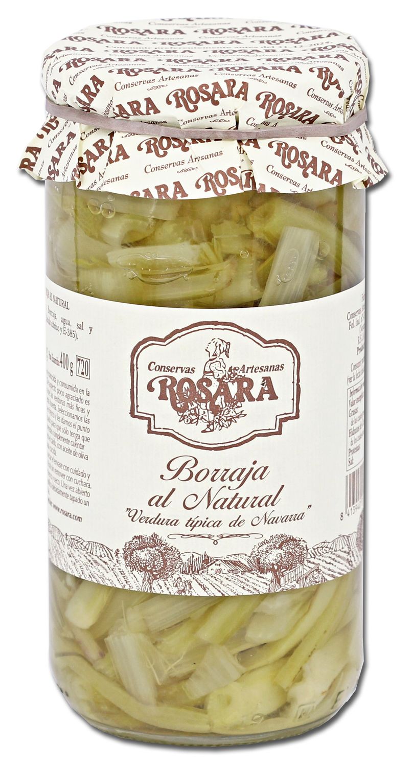Borraja al natural ROSARA 720 ml.