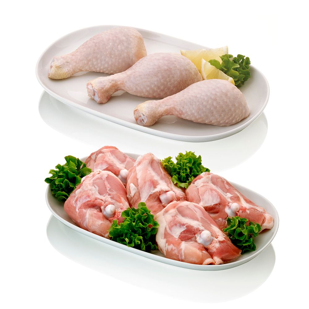 Oferta: 1 kg de jamoncitos + 1 kg de contramuslos