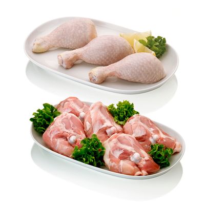 Oferta: 1 kg de jamoncitos + 1 kg de contramuslos