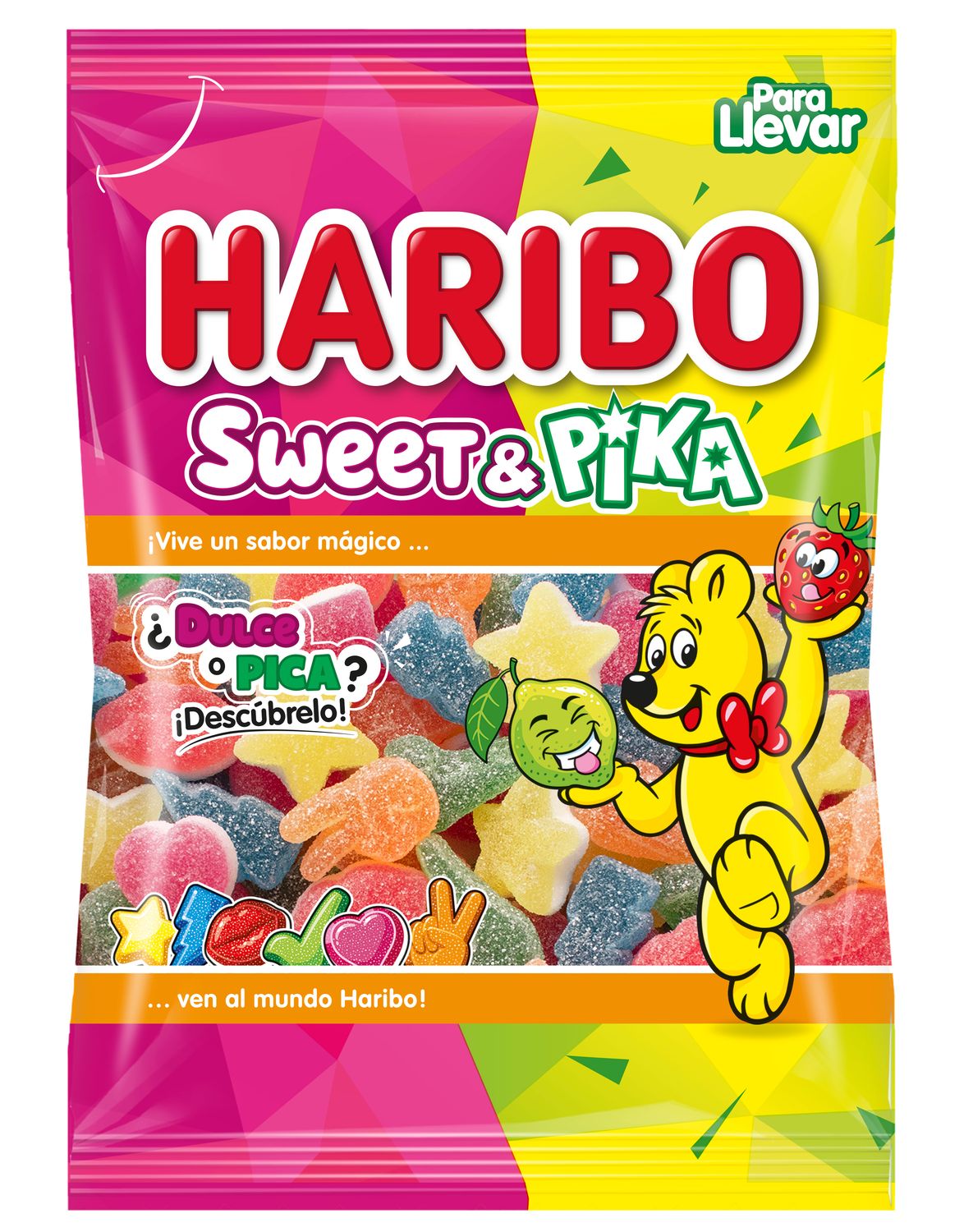 Gominolas sweet &amp; pika HARIBO 100 g.