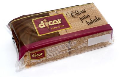 Obleas para helado DICAR 35 g.