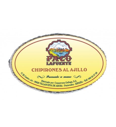 Chipirones al ajillo PACO LAFUENTE 111 g.