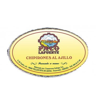 Chipirones al ajillo PACO LAFUENTE 111 g.