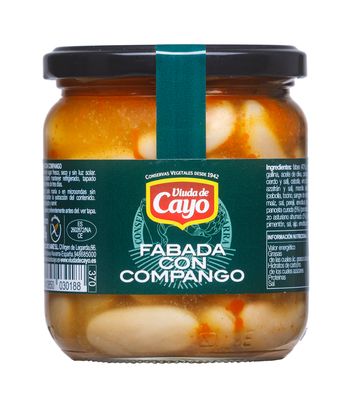 Fabada con compango VIUDA DE CAYO 360 g.