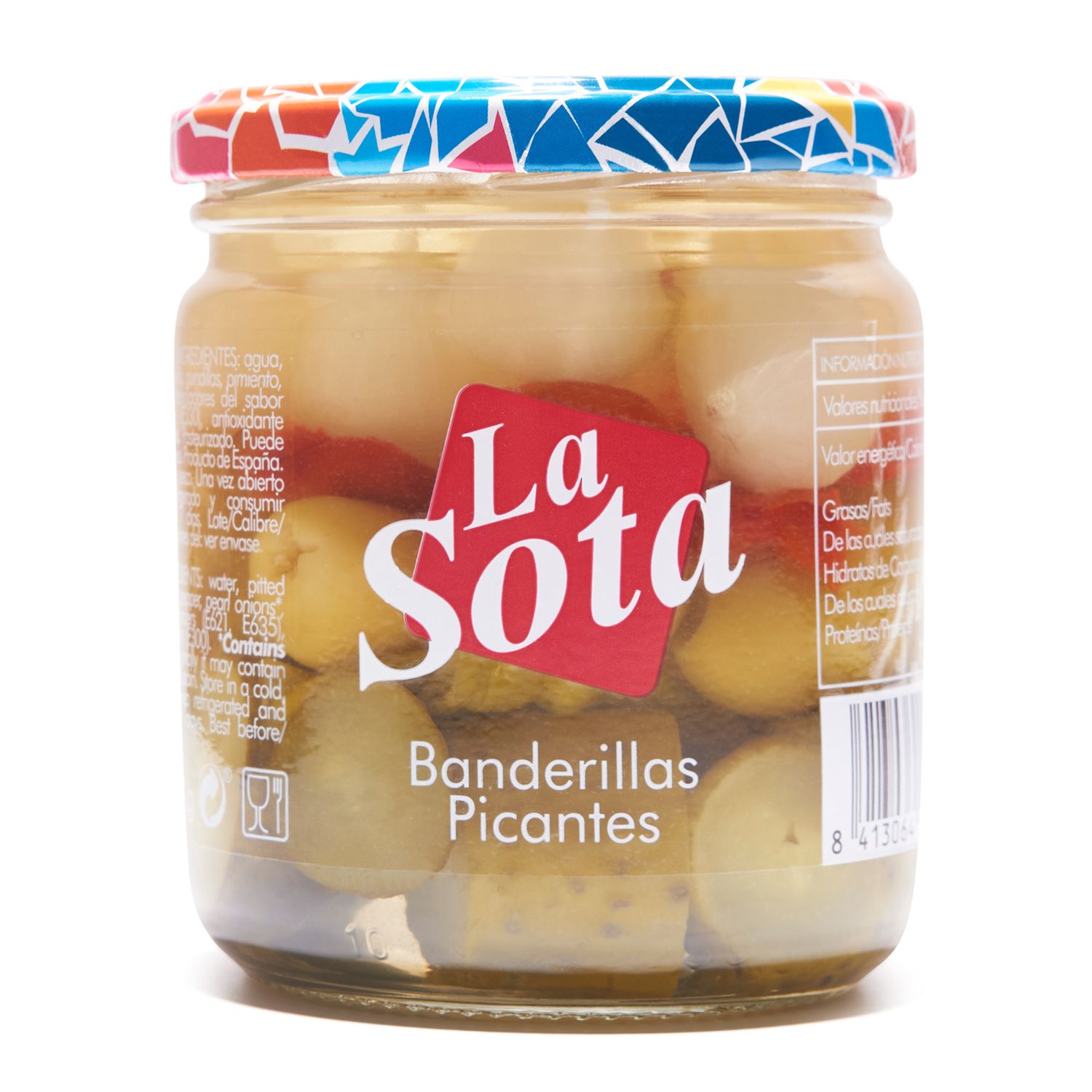 Banderillas picantes LA SOTA 340 g.