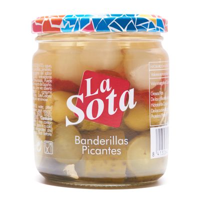 Banderillas picantes LA SOTA 340 g.