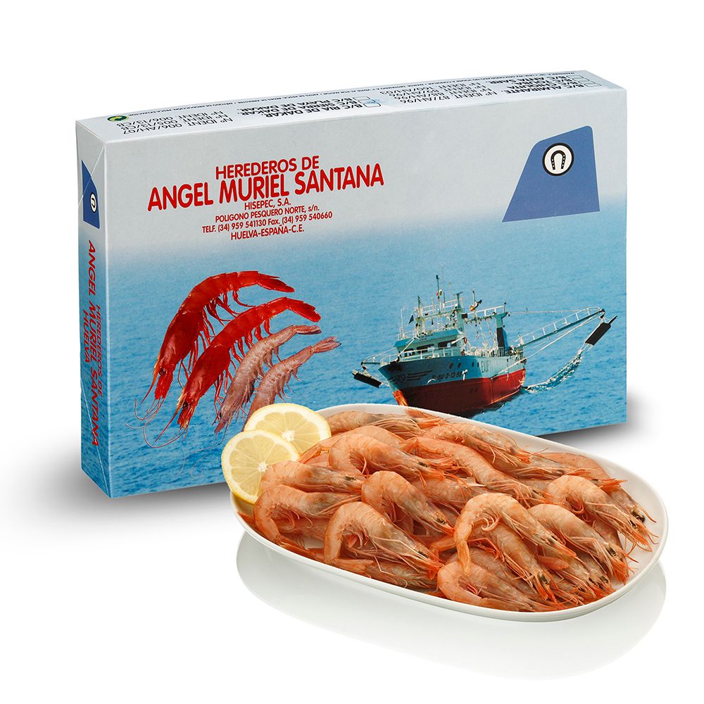 Caja de gambas MURIEL (caja de 1 kg.)