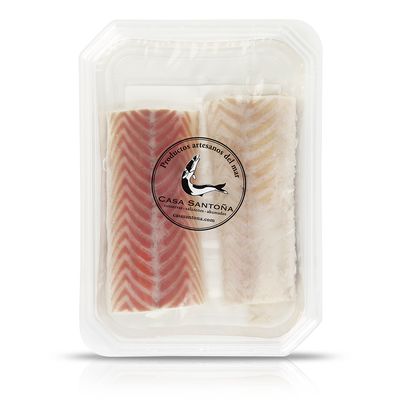 Anguila ahumada CASA SANTOÑA 120 g.