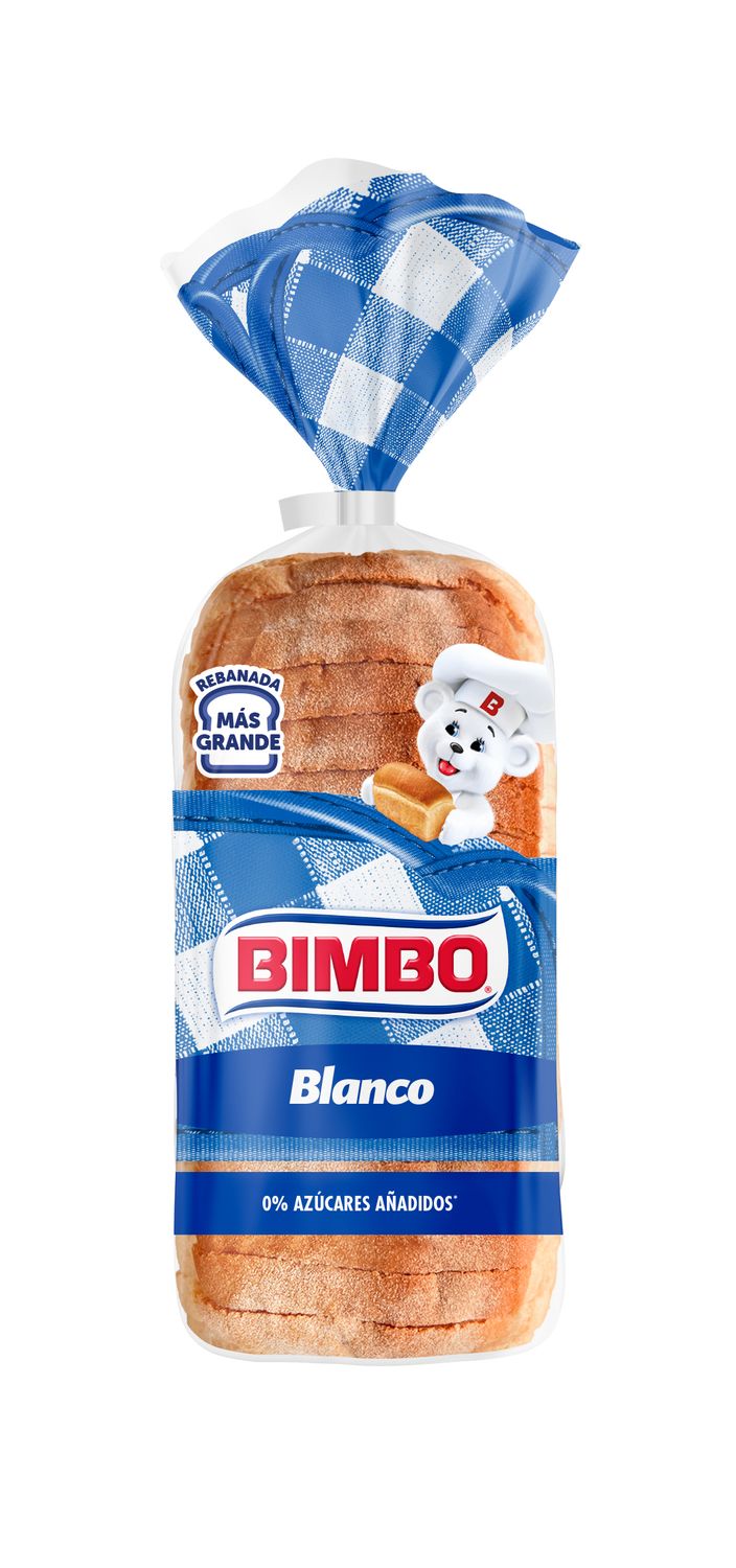 Pan de molde 0% BIMBO 430 g.