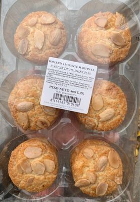 Pastas de almendras LLORENTE 400 g.