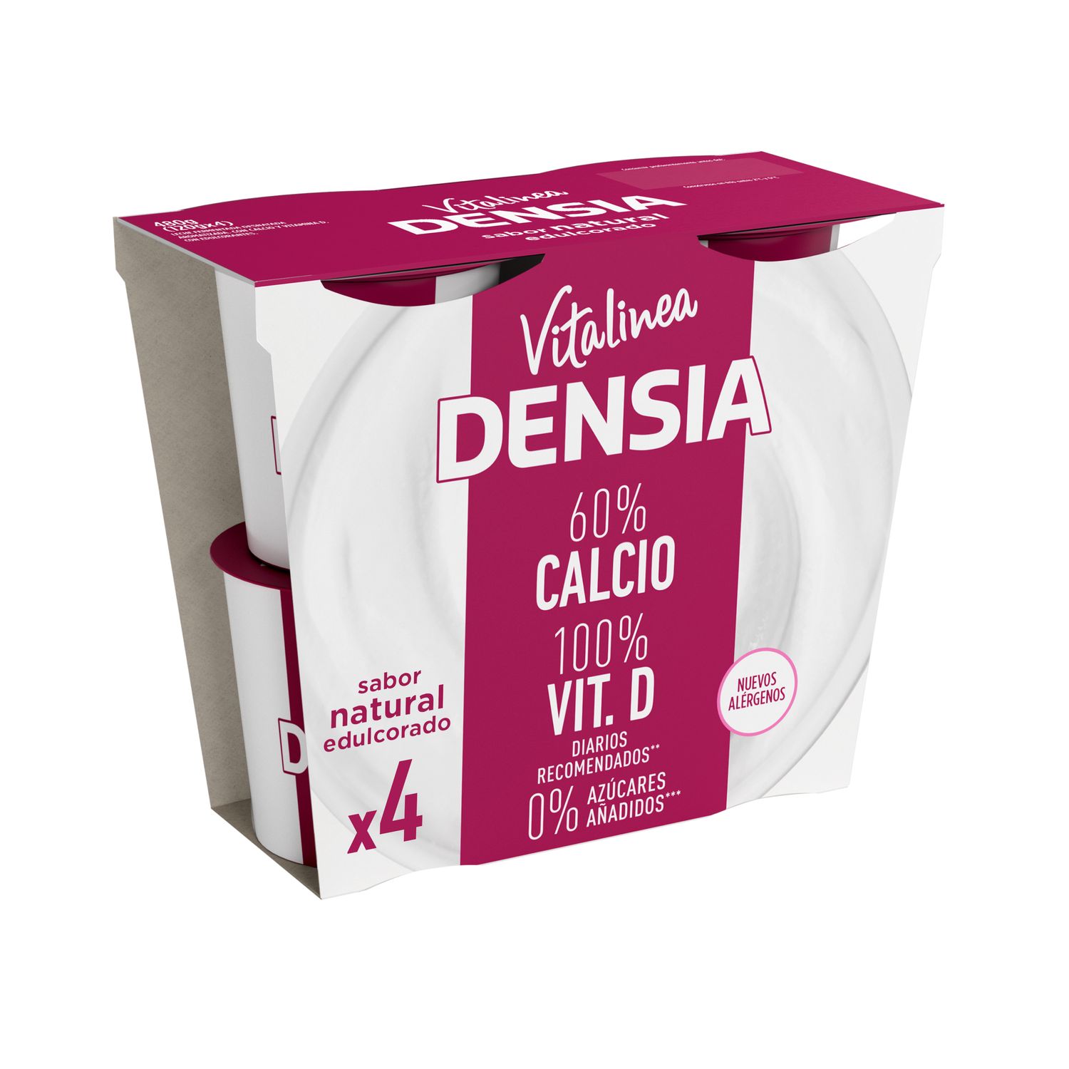 Densia Natural edulcorado X4 120g.