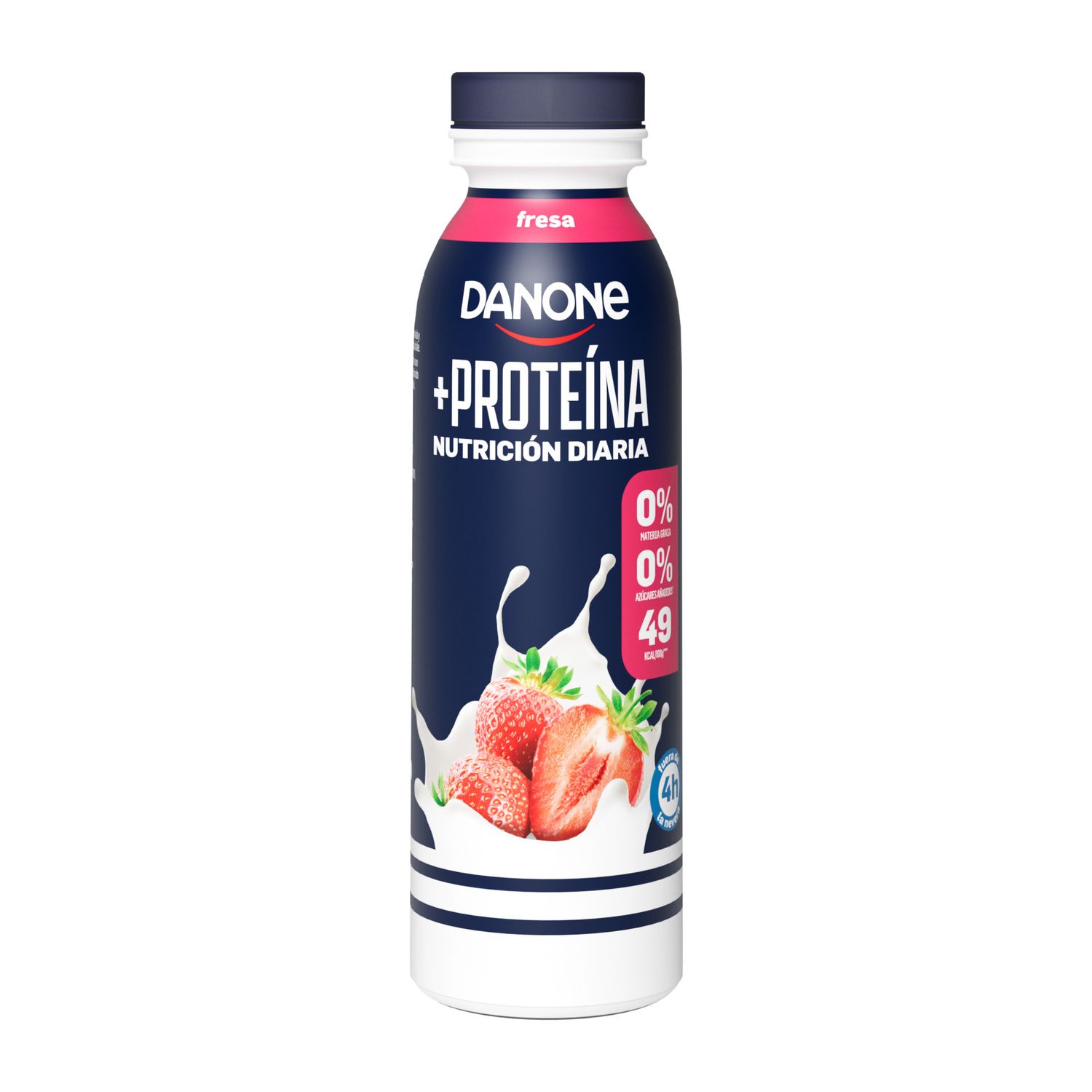 Yogur drink fresa proteína, DANONE 270 g.