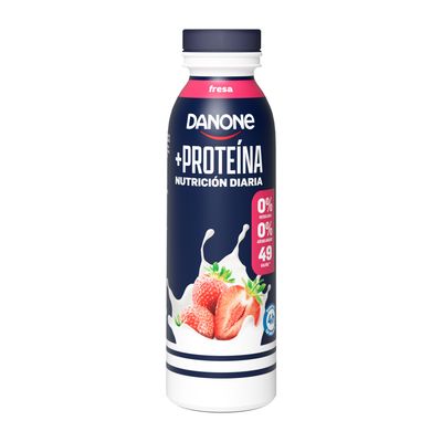 Yogur drink fresa proteína, DANONE 270 g.