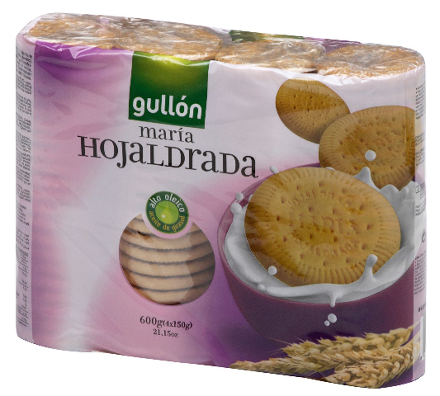 Galletas María hojaldrada GULLÓN 600 g.