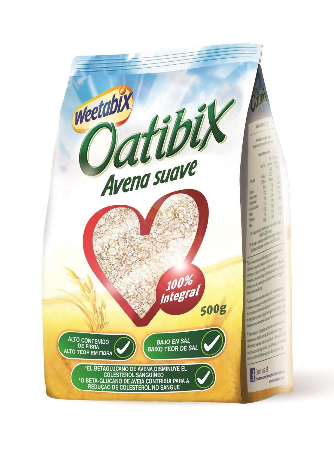 Copos de Avena Suaves Oatibix 500 Gr