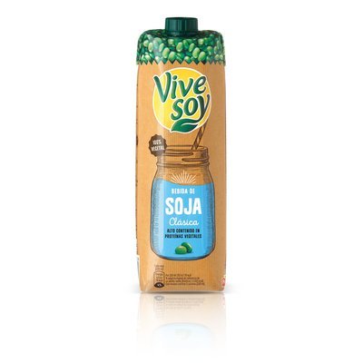 Bebida de soja clásica VIVE SOY.