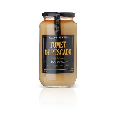 Fumet de pescado PESCADORS DE ROSES (900 ml).