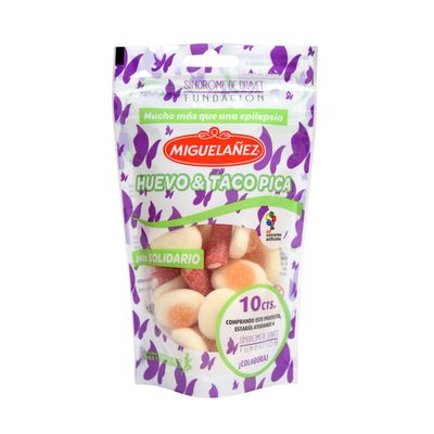 Gominolas huevo &amp; taco pica MIGUELAÑEZ 95 g.
