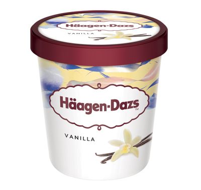 Helado vainilla HÄAGEN-DAZS 460 ml.