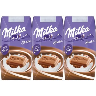 Batido de chocolate mini MILKA 3x200 ml.