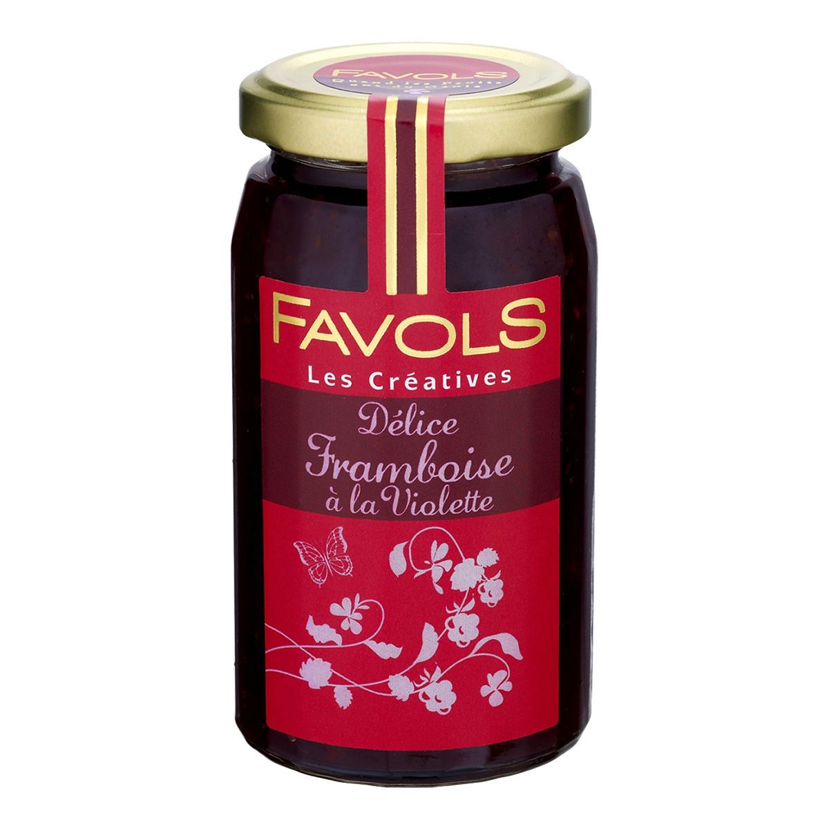Framboise saveur violette FAVOLS 250 g.