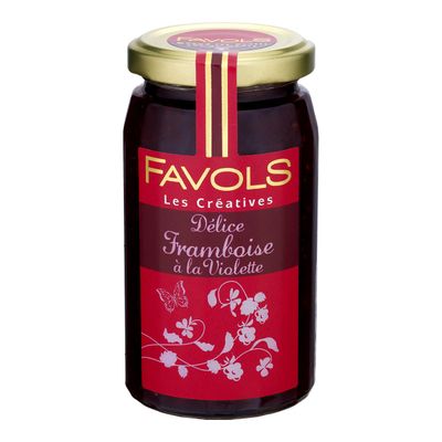 Framboise saveur violette FAVOLS 250 g.