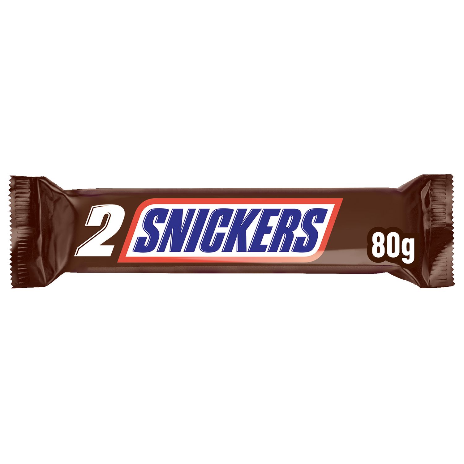 Barritas de chocolate SNICKERS 2x40 g.