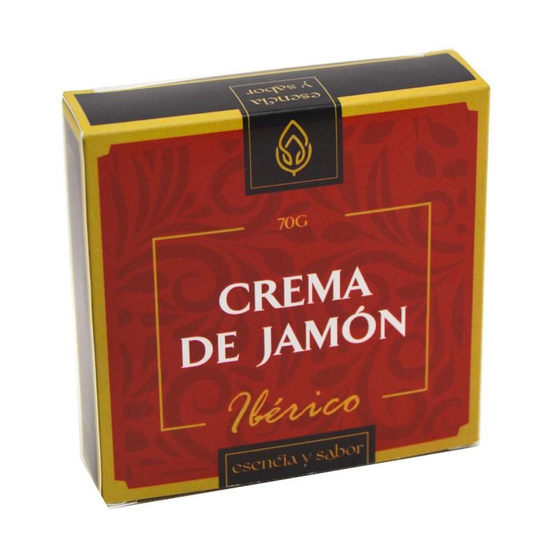 Crema de jamón ibérico sin gluten INDALITOS 70 g.