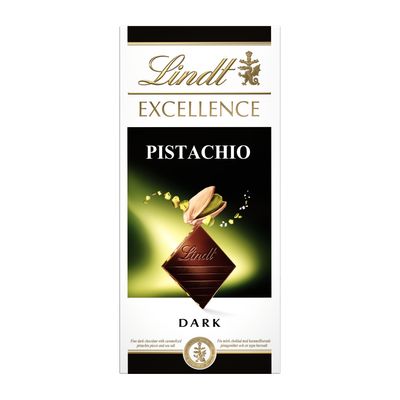 Chocolate negro   con pistacchio LINDT 100 g.