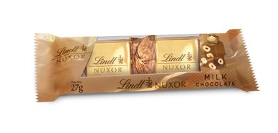 Bombones NUXOR duo choco con avellanas LINDT 27 g.