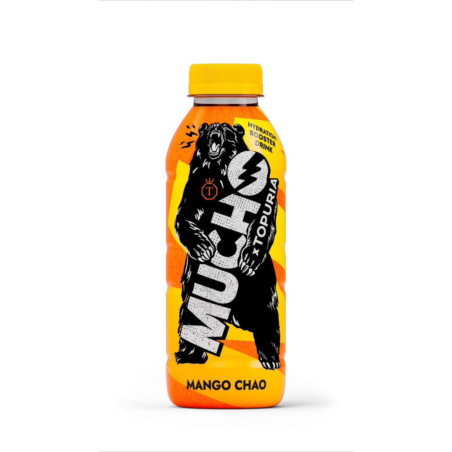 Bebida refrescante vitaminada mango chao MUCHO X TOPURIA  500 ml.