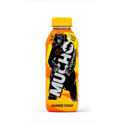 Bebida refrescante vitaminada mango chao MUCHO X TOPURIA  500 ml.