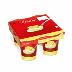 Yogur limón PASCUAL 4x120 g.