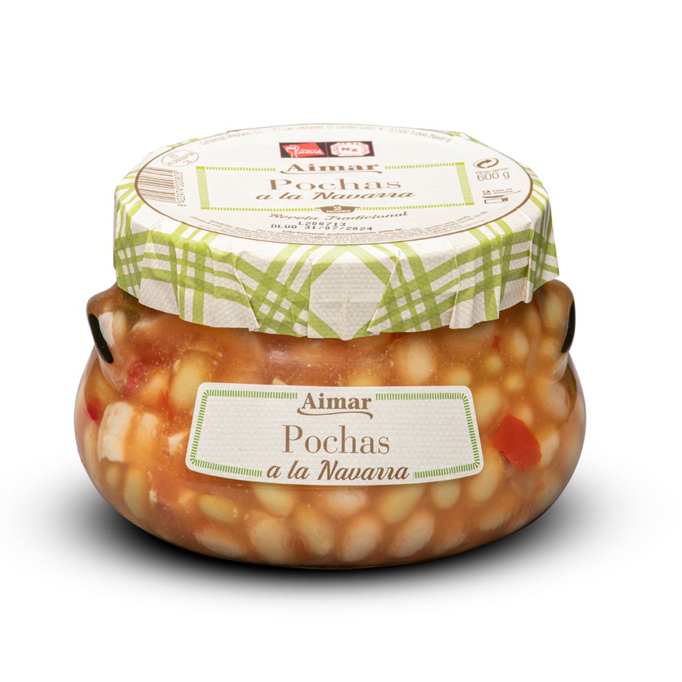Pochas a la Navarra AIMAR 600 g.
