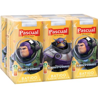 BATIDO SABOR VAINILLA PASCUAL PACK 6