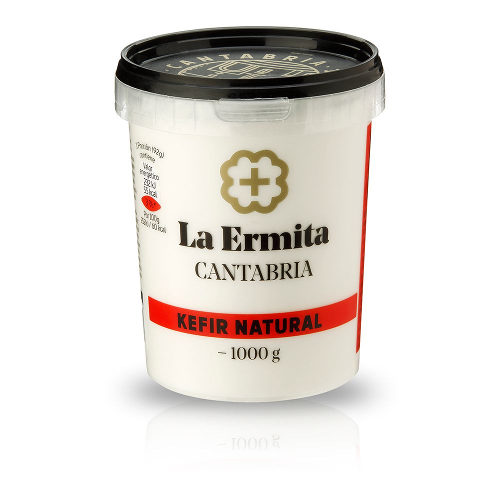 Kéfir natural LA ERMITA 1000 g.