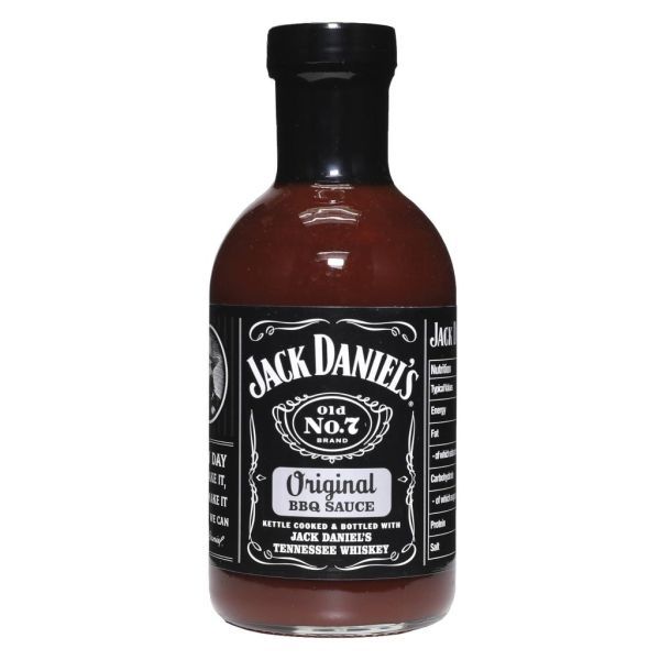 Salsa barbacoa sin gluten Jack Daniel´s 250 ml.