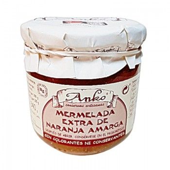 Mermelada extra de naranja amarga ANKO 340 g.