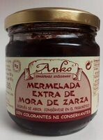 Mermelada extra de mora de zarza ANKO 330 g.