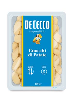 Gnocchi di patate DE CECCO 500 g.
