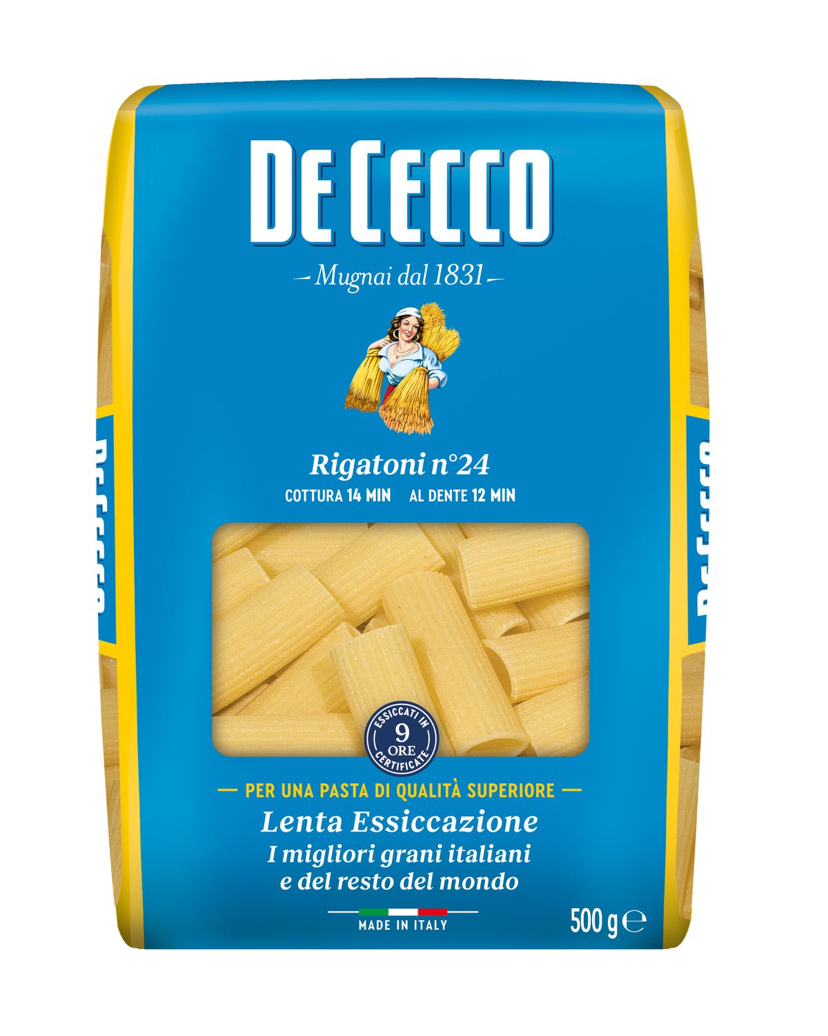 Rigatoni nº24 DE CECCO 500 g.