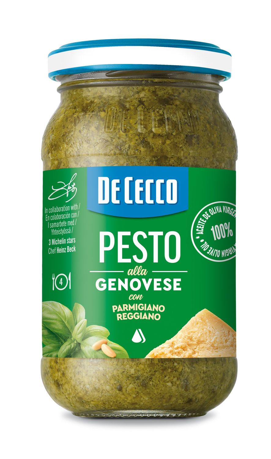 Pesto a la genovese DE CECCO 190 g.